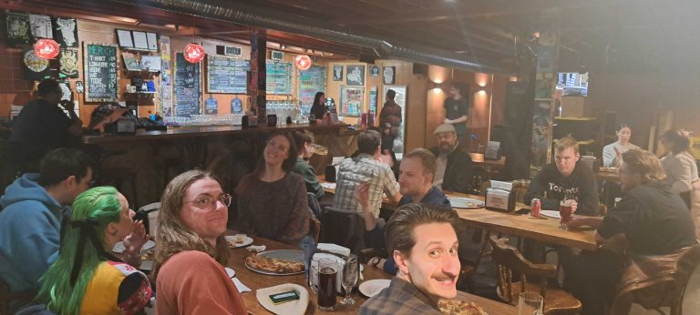 End of year drink social