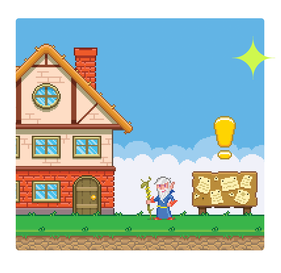 8 bit game art